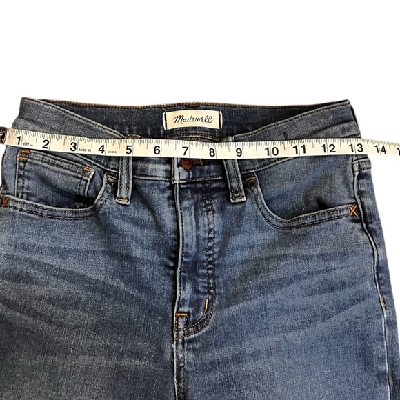 Madewell 10" High-Rise Roadtripper Authentic Skinny Jeans- Size 25 - Picture 12 of 14